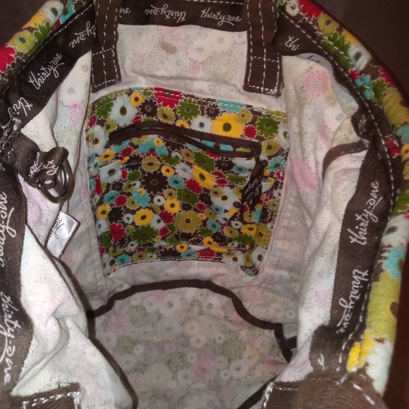 Thirty-one floral organizing utility tote - Picture 2 of 5